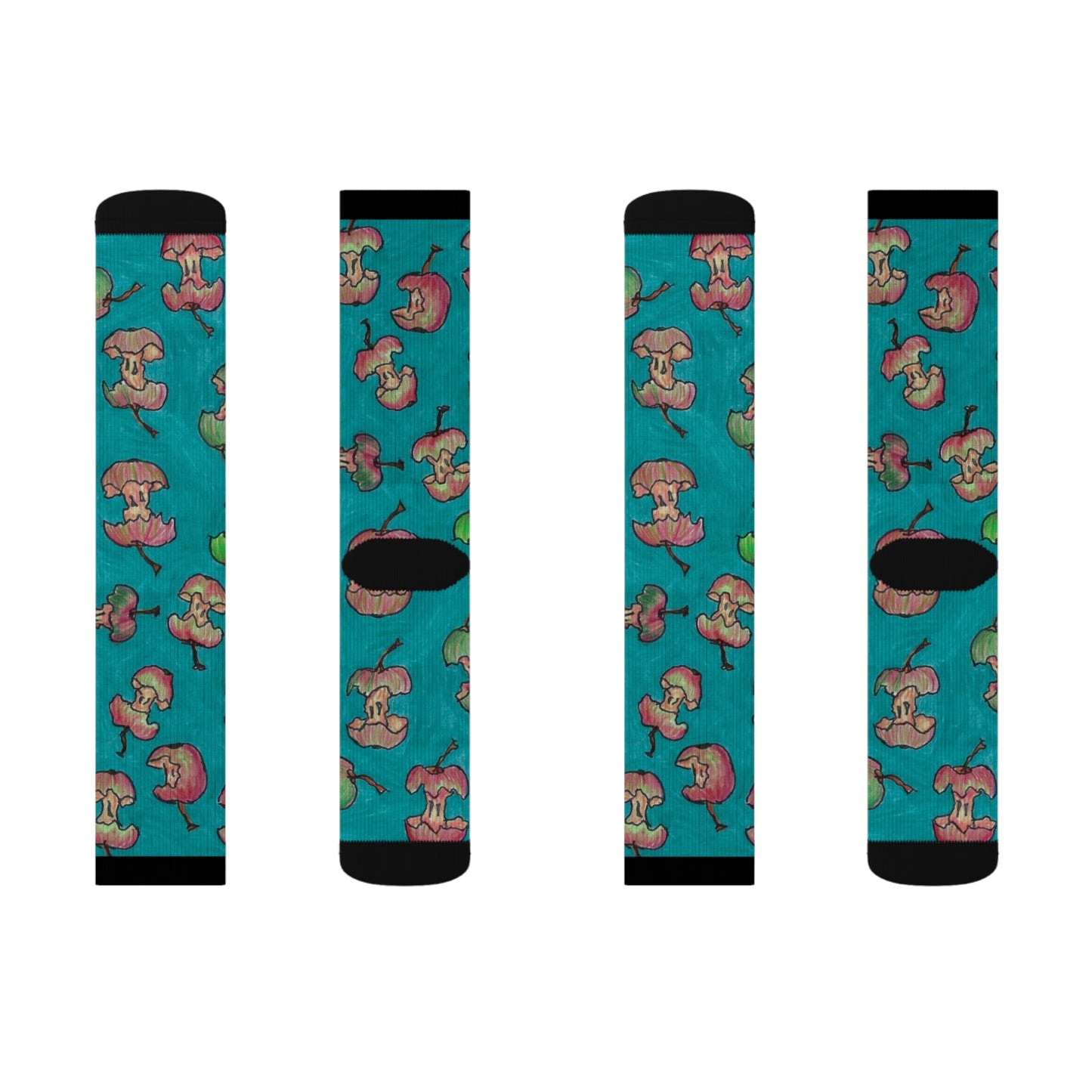 Apple Rain Socks