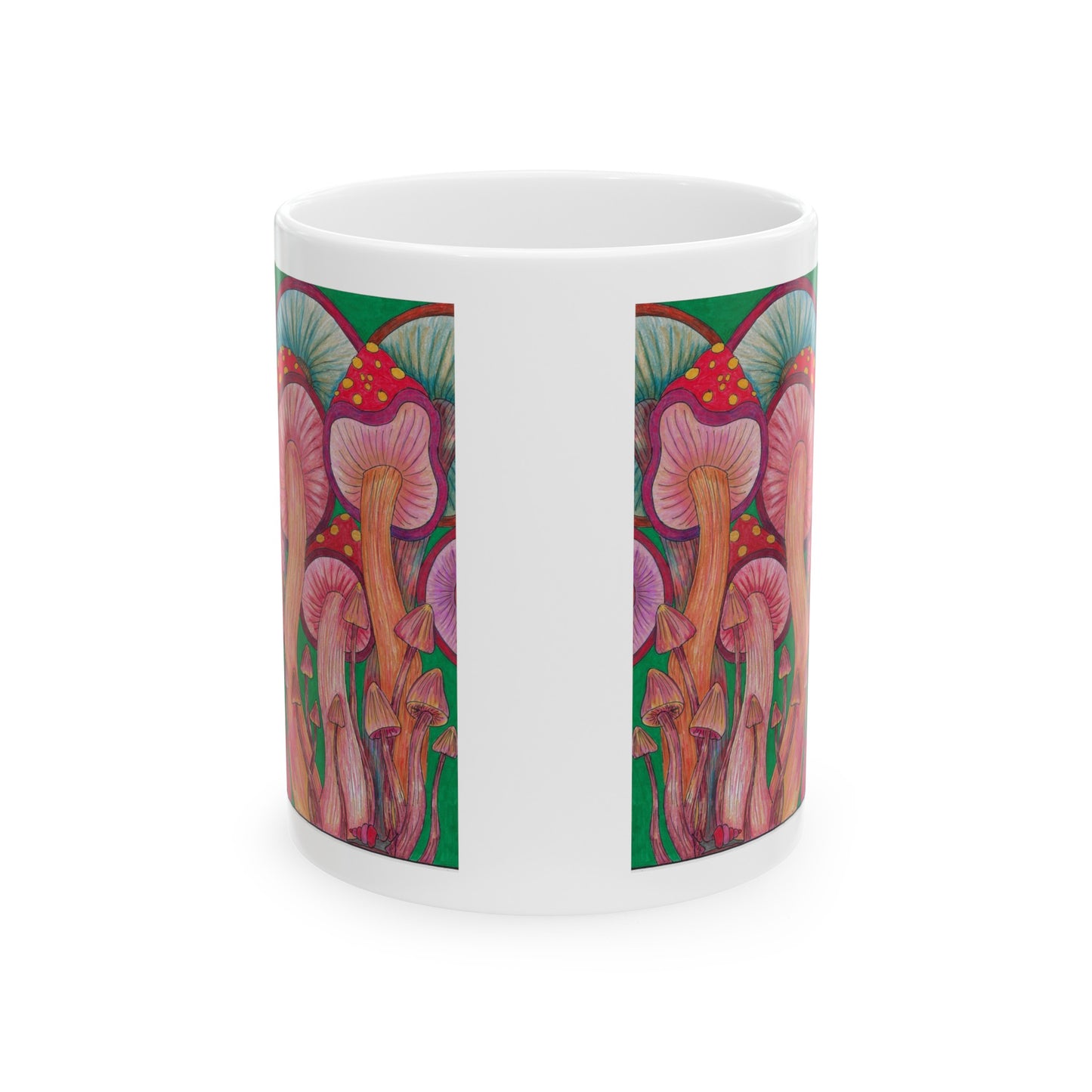 Forest Ceramic Mug, 11oz