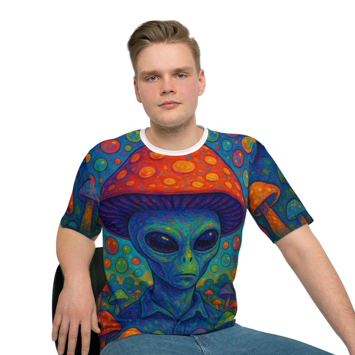 Psychedelic Alien Mushroom T-Shirt
