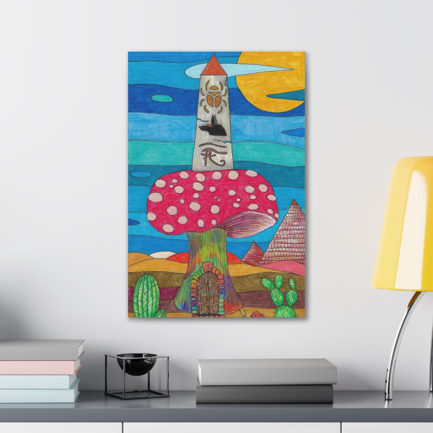 Ancient Pillar Wall Art, 0.75"