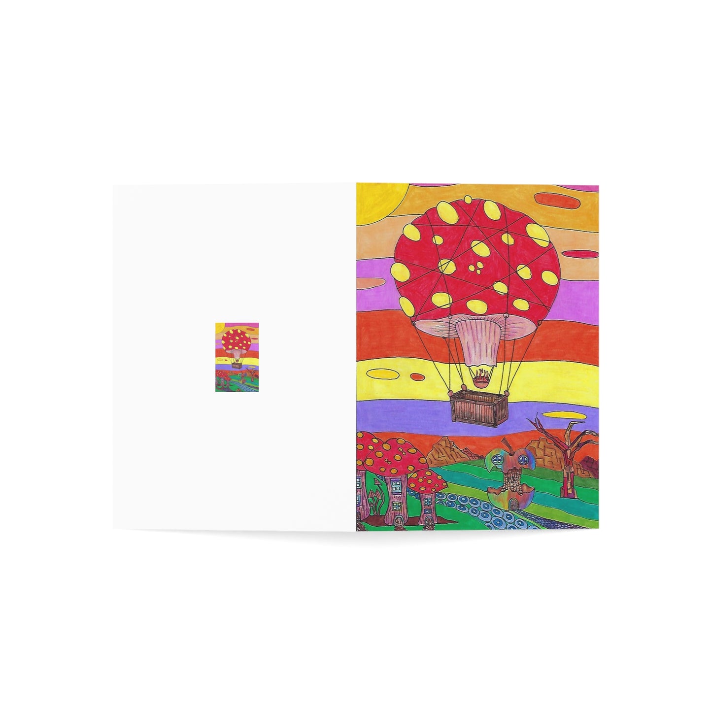 Balloon Greeting Cards (1, 10, 30, and 50pcs)