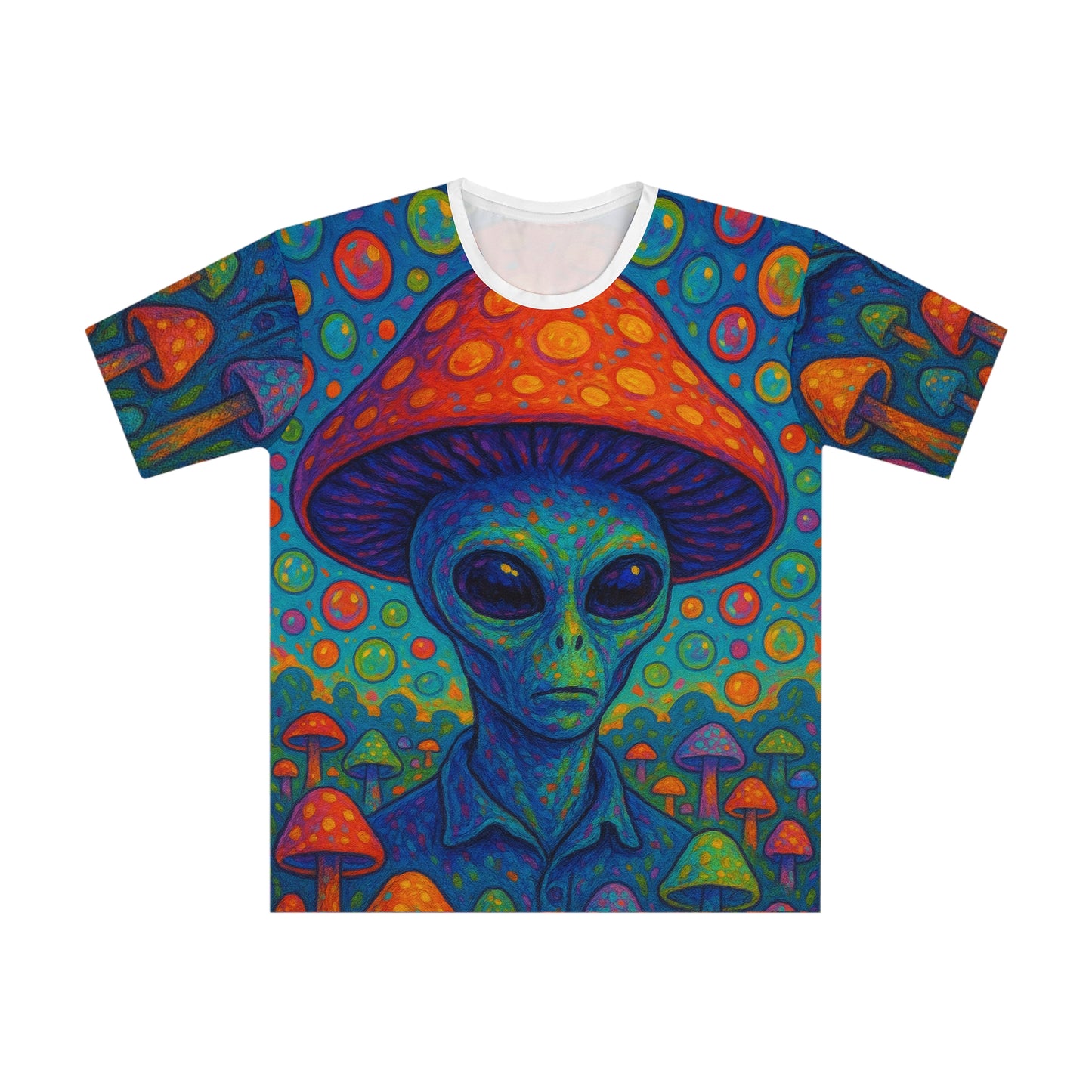 Psychedelic Alien Mushroom T-Shirt
