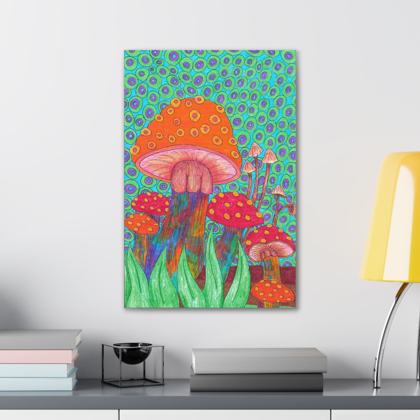 Bubbly Sky Wall Art, 0.75"