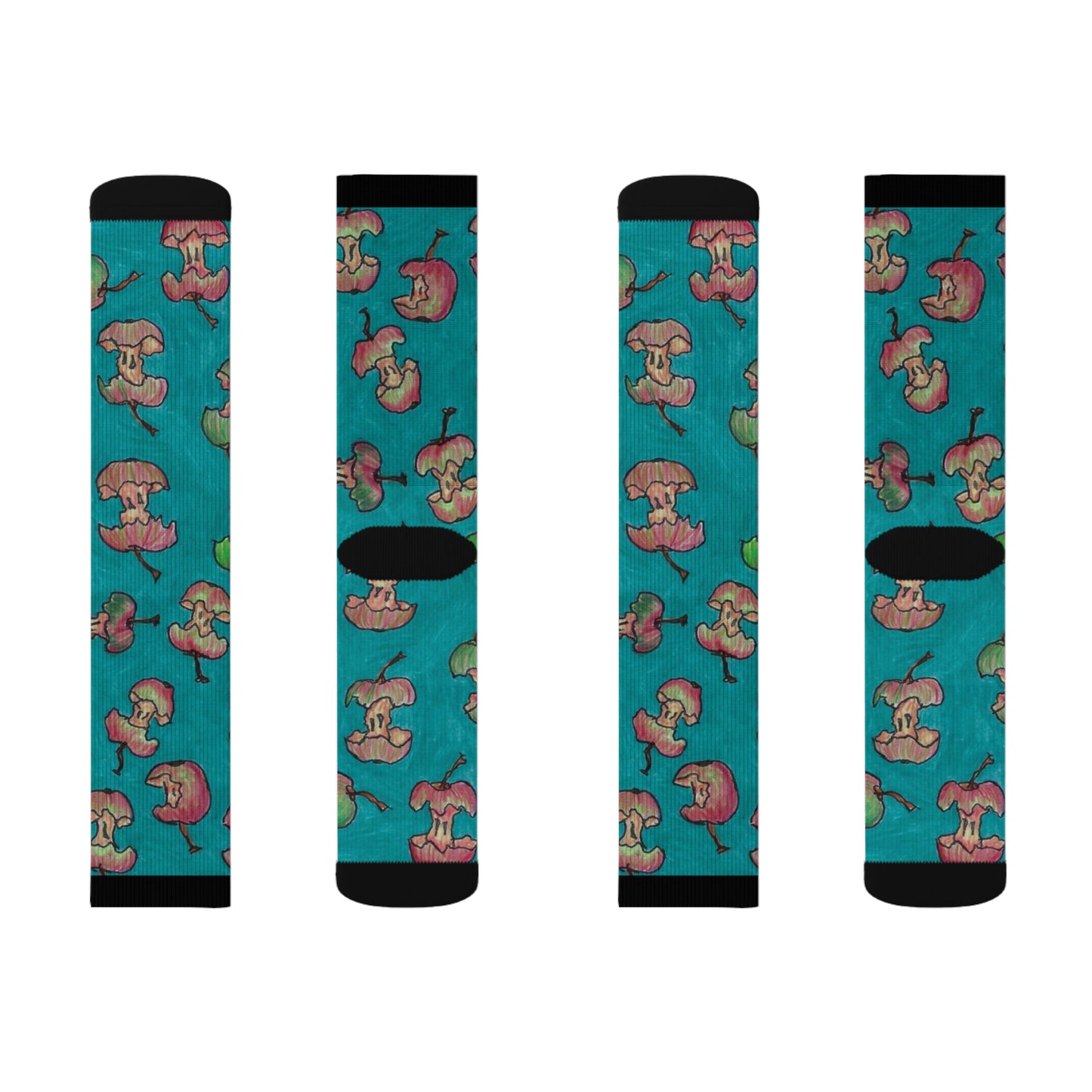 Apple Rain Socks