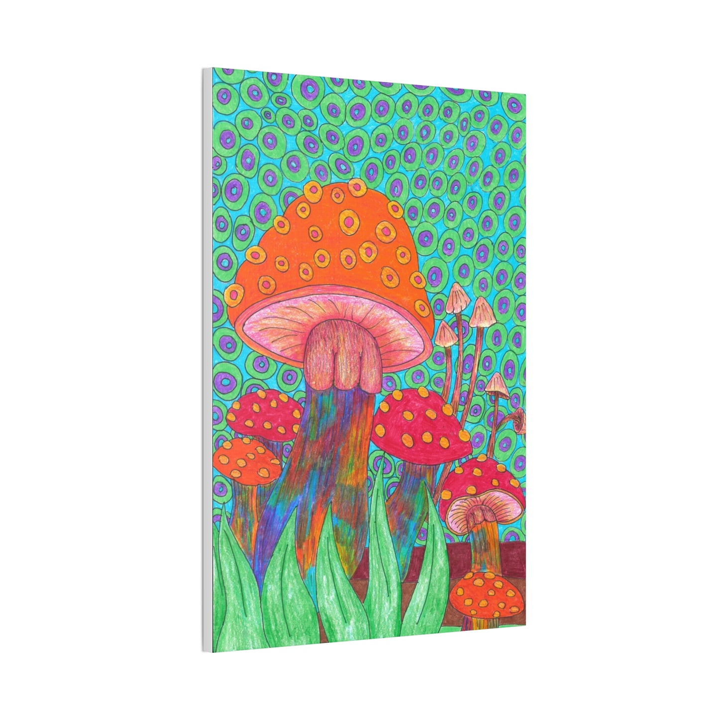 Bubbly Sky Wall Art, 0.75"