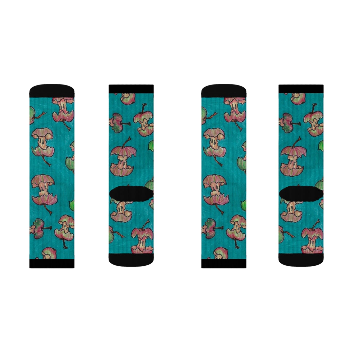 Apple Rain Socks