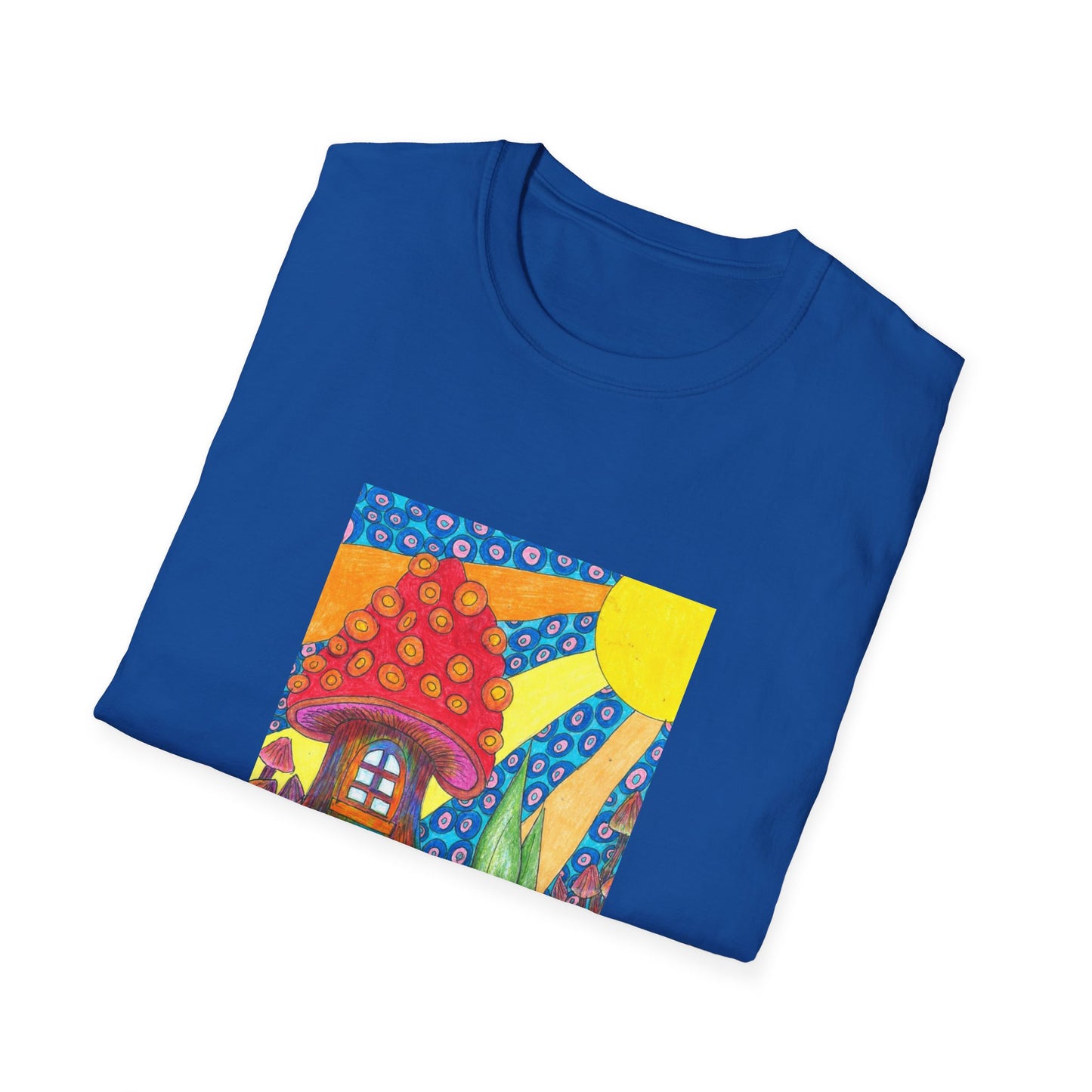 Water Wheel Unisex Softstyle T-Shirt