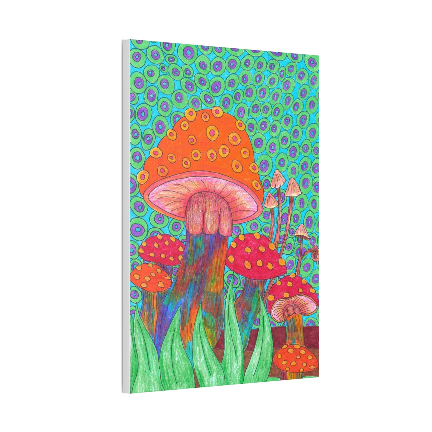 Bubbly Sky Wall Art, 0.75"