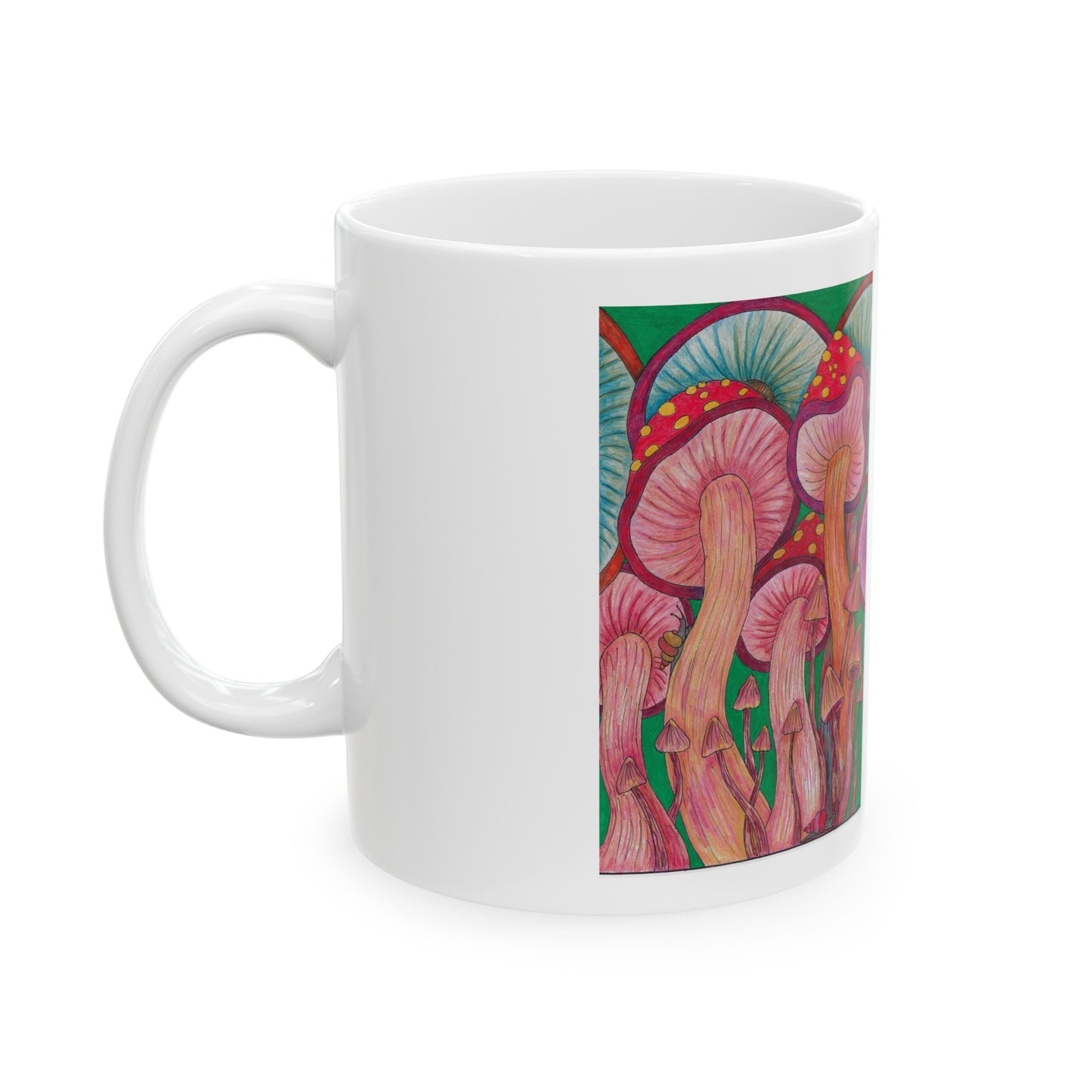 Forest Ceramic Mug, 11oz