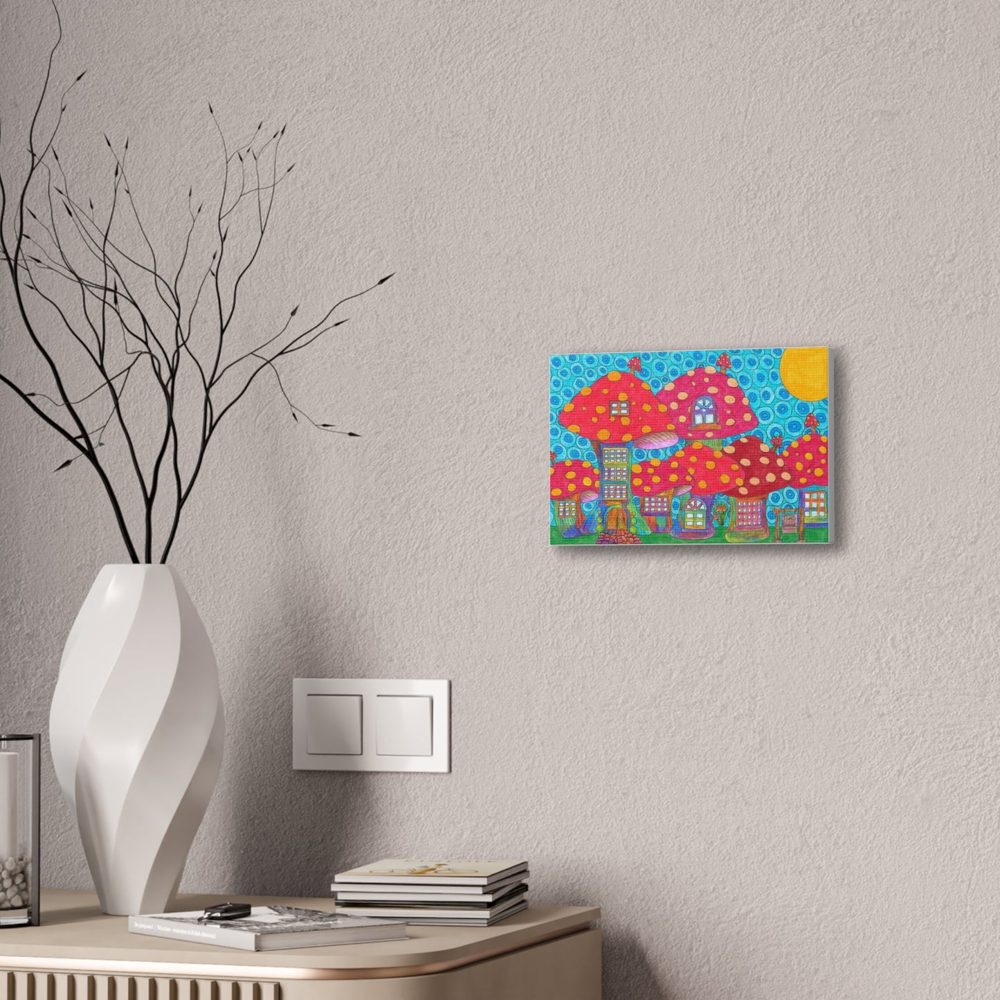 Toad School Wall Art, 0.75"