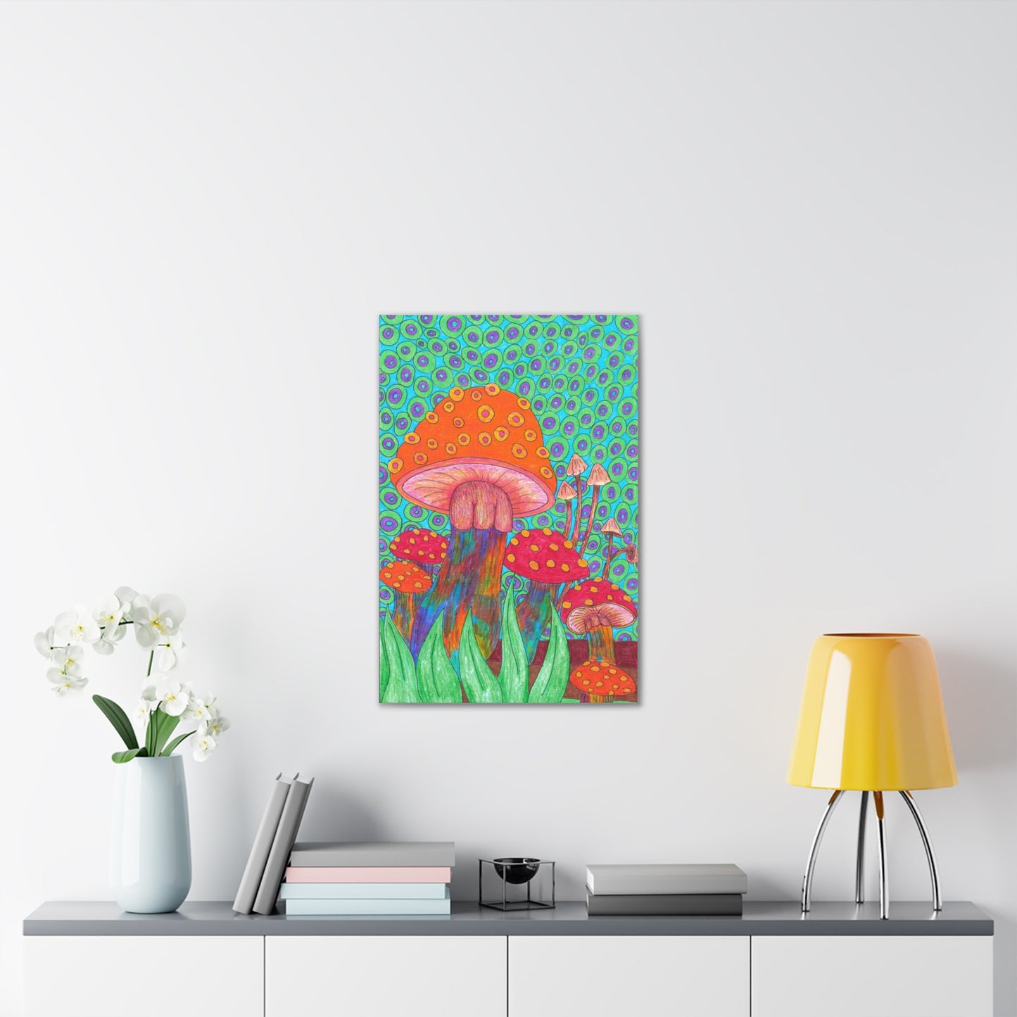 Bubbly Sky Wall Art, 0.75"