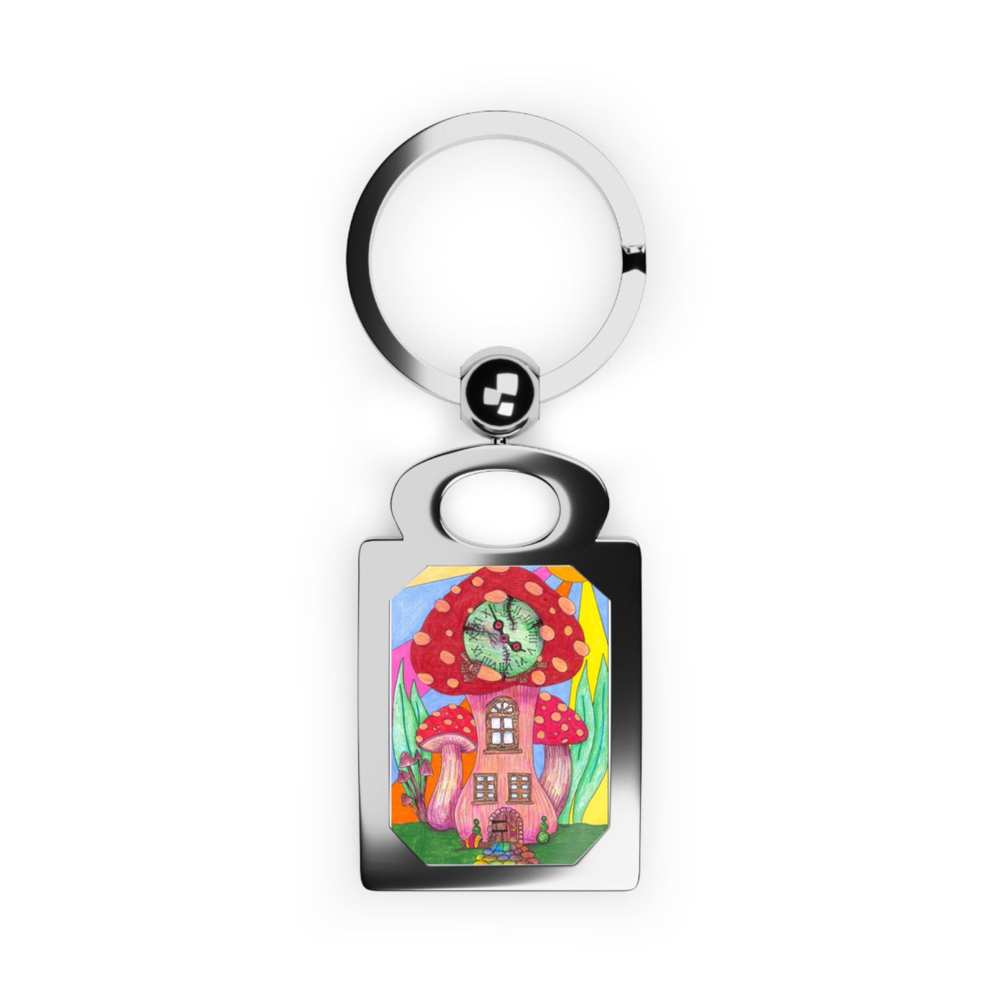 Clock Tower Keyring