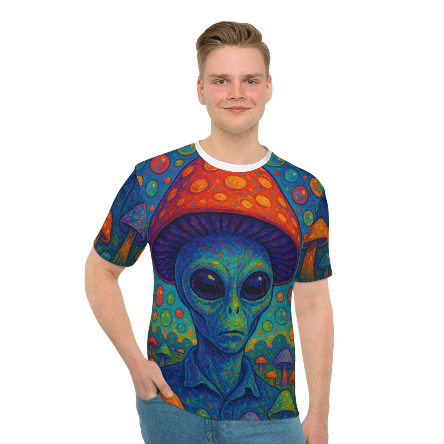 Psychedelic Alien Mushroom T-Shirt