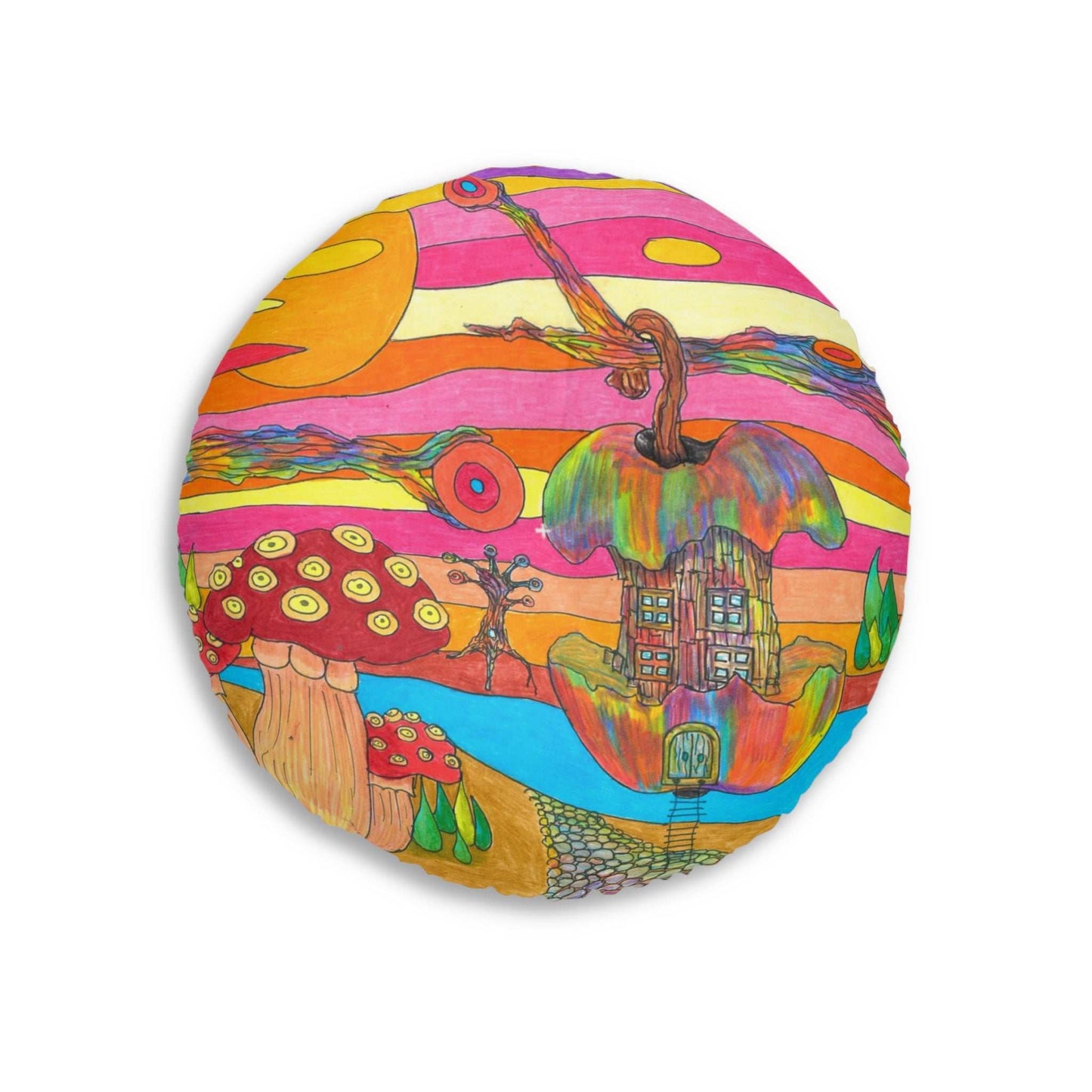 Tufted Floor Pillow