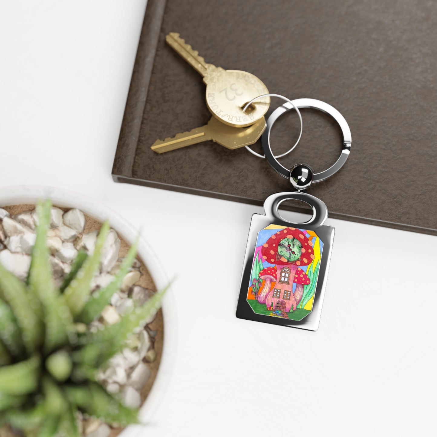 Clock Tower Keyring