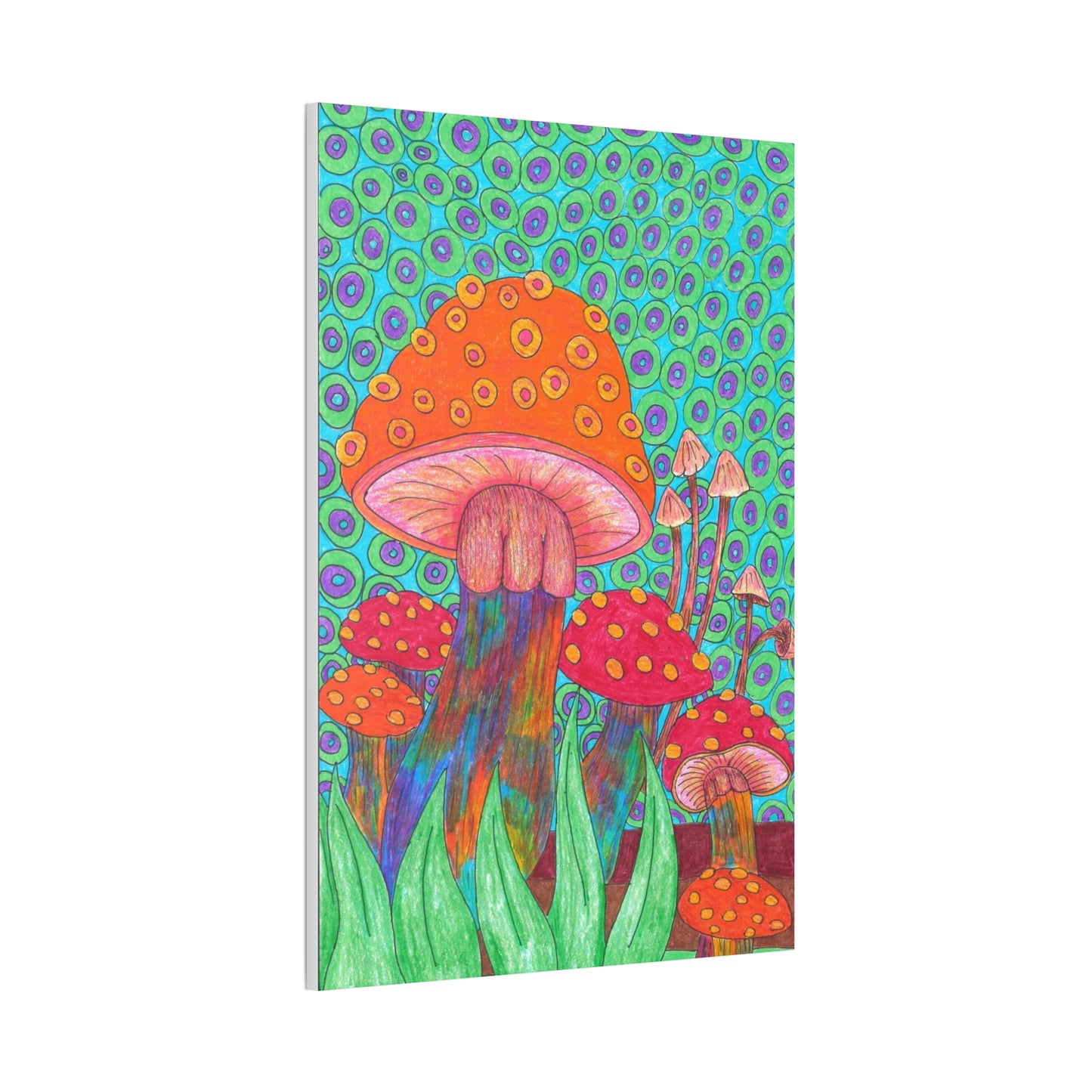 Bubbly Sky Wall Art, 0.75"