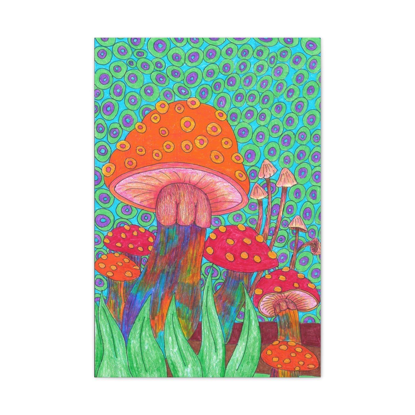 Bubbly Sky Wall Art, 0.75"