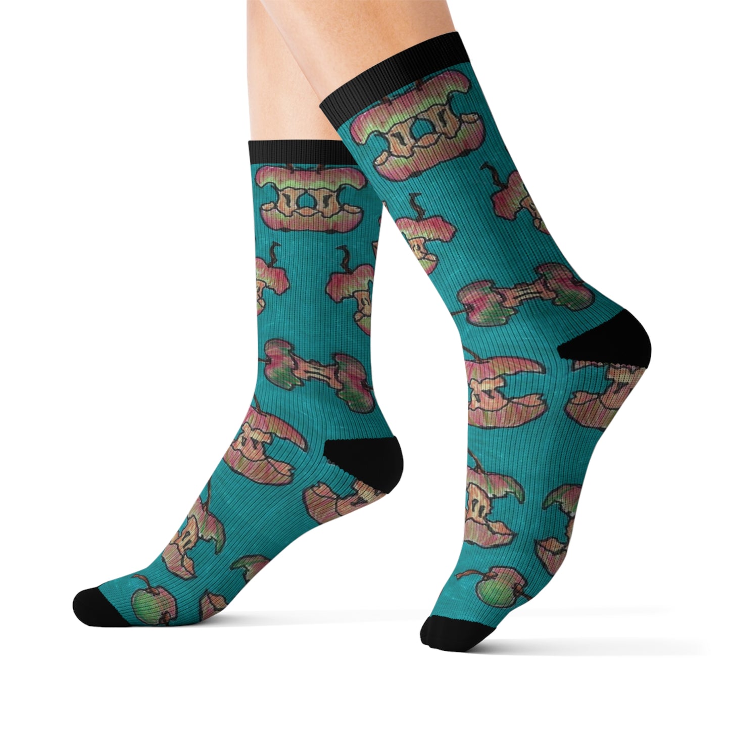 Apple Rain Socks