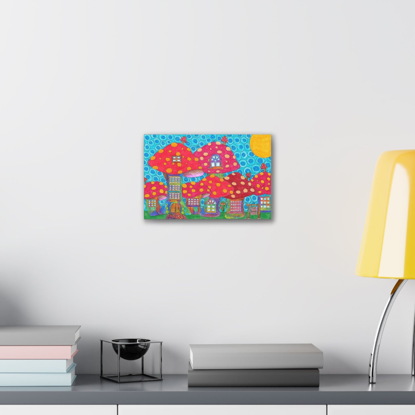 Toad School Wall Art, 0.75"
